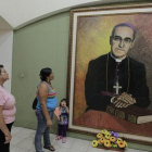 Retrato del arzobispo de San Salvador, Oscar Arnulfo Romero.
