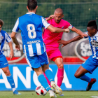 Yuri fue uno de los grandes protagonistas por parte de la Deportiva al anotar el primer gol y asistir al segundo materializado por Carnicer. VARELA