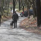 Imagen de archivo de agentes policiales en Bayona (Francia).