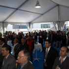 Numeroso público asistió ayer a la inauguración.