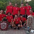 Los integrantes de la banda leonesa Sin control. FACEBOOK