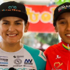 María Paula Latriglia, a la izquierda, se llevó el triunfo final en Aguazul. DL