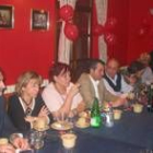 Ignacio Robles e Inmaculada Larrauri presidieron la cena socialista