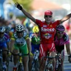 Danilo di Luca se impuso con claridad en la meta de Alcoy, en la primera etapa de la Vuelta