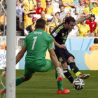 Juan Mata consiguió de esta manera el tercer gol de España frente a Australia en el adiós de La Roja al Mundial.