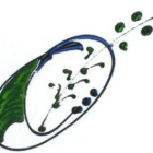 El logotipo diseñado por Ramón Villa para la cena