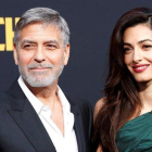 George y Amal Clooney, el pasado martes en el estreno en Los Ángeles.