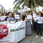 Protestas para evitar que Josefa entra en la cárcel.