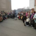 Decenas de personas se concentraron en Villabalter para celebrar el tradicional magosto