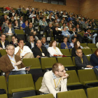 Algunos de los participantes de las jornadas de avicultura.
