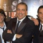 Óscar, Manolo y Raúl Quijano, cuando eran trío artístico