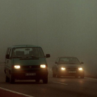 Siete carreteras en la provincia están afectadas por la niebla