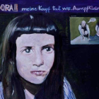 Imágenes de las obras de Enrique Marty, Marcel Dzama, Julie Merehtu y Muntean & Rosenblum.