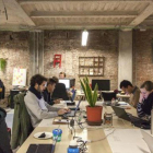 Centro de 'coworking' Alpha Espai de Barcelona. La creación de comunidad es una prioridad.