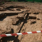 Plantas de las viviendas excavadas en el "vicus" leonés.