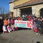 Los niños no dejaron escapar la oportunidad para protestar