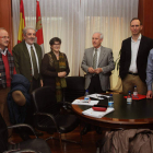 Participantes en la reunión para explicar las conclusiones. brágimo