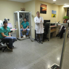 El equipo de Neumología del Hospital del Bierzo, en una imagen de archivo. ANA F. BARREDO