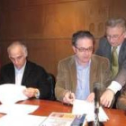 El alcalde de Santa María y el vicealcalde de León firman los estatutos
