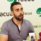Ruben Sánchez, portavoz de Facua en una rueda de prensa.