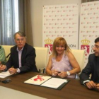 Clemente García, Álvarez, Carrasco y Jaime González.