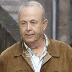 El juez José Castro, en la rampa de los juzgados de Palma el pasado 22 de diciembre.