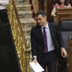 Pedro Sánchez comparece en el pleno del Congreso de los Diputados para informar sobre la próxima reunión del Consejo Europeo.