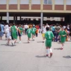 La fotografía muestra un momento de la clausura de las Escuelas Deportivas de la temporada pasada