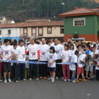 Sergio Sánchez participó  ayer en la carrera popular en favor de la Campaña de la Solidaridad