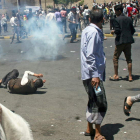 Enfrentamientos en la ciudad de Taiz.