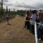 Uno de los participantes en la carrera popular en una pasada edición.
