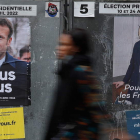 Imagen de dos carteles de los candidatos a la presidencia. MOHAMED BADRA
