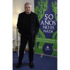 El veterano músico asturiano Víctor Manuel.