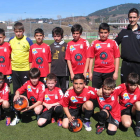 Formación del Fabero, que milita en la 2.ª División Alevín.