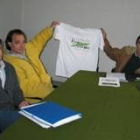 Algunos de los promotores de Filón Verde, cuando se presentó en el 2004