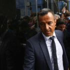 Jorge Mendes, a la entrada del Juzgado de Pozuelo el pasado 27 de junio para delcarar por el caso Falcao