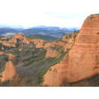 La cueva del mirador de Orellán, en Las Médulas.