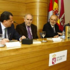 Mario Amilivia, Demetrio Madrid, Jaime González y Fernando Aller, en la presentación del libro
