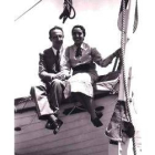 Fernando Crespo y María de Miguel, durante su etapa de novios
