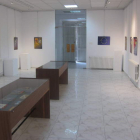 Sala de exposiciones de la biblioteca municipal de Astorga.