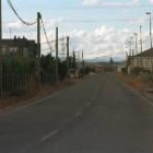 El polígono tendrá un acceso desde la carretera de Villarroañe, en la imagen