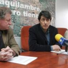 El presidente del León BM, junto al alcalde y la edil de Asuntos Sociales