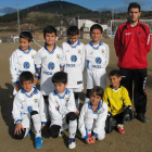 Formación del Santa Marta de la 1.ª Provincial Benjamín.