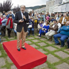 Rubalcaba, en el mitin de Vivero.