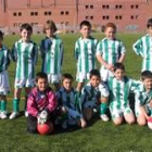 Formación del Laciana que milita en la 1.ª División Provincial Benjamín