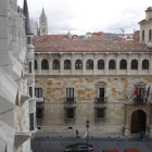 El Palacio de los Guzmanes, sede de la Diputación de León. DL