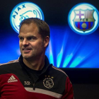 Frank de Boer, al término de la conferencia de prensa previa al partido contra el Barça.
