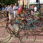 Bicicletas expuestas en una edición pasada del Ciclofest. DL