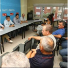 Francisco Fernández presidió la reunión en Ponferrada.