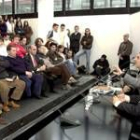 Gaspar Llamazares en un encuentro en la Universidad de Murcia